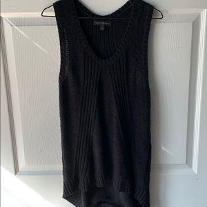 Banana Republic Black High-low sweater